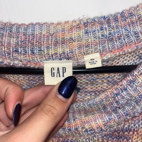 Gap Spacedye Multicolor Women's Sweater - Picture 3 of 5